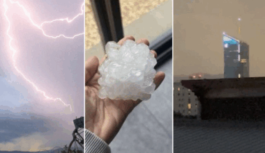 des orages s'abattent sur des communes du Rhône