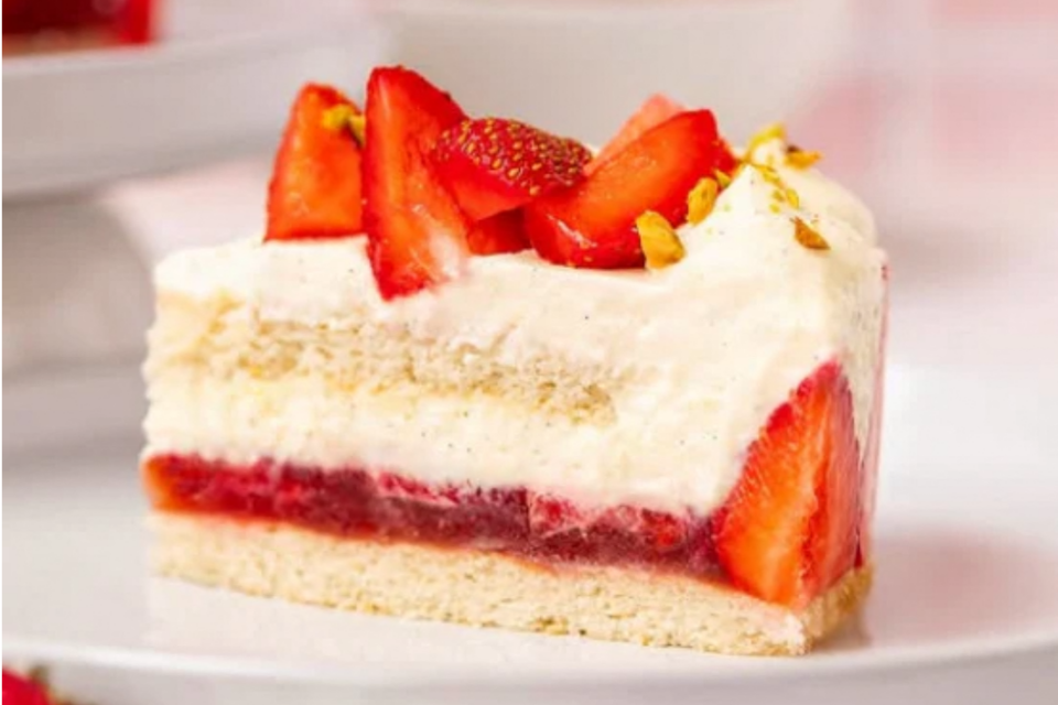 Le fraisier de Sans Gluglu