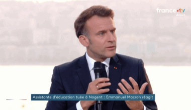 “Pornographiques tout court” : la langue d’Emmanuel Macron fourche au pire moment face à Léa Salamé