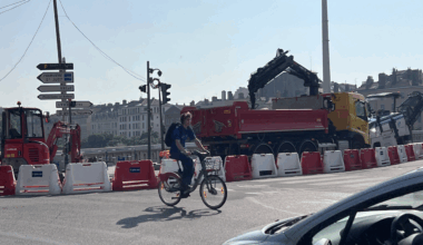 un chantier interroge entre Bellecour et Vieux-Lyon