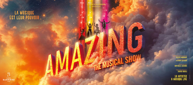 A partir du 14 novembre 2025, le Casino Barrière Lille propose son nouveau spectacle « Amazing » !
