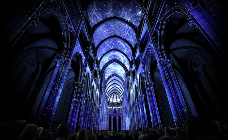 Cathédrale mapping Luminiscence spectacle immersif (3)