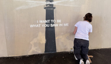 L'œuvre de Banksy à Marseille déjà dégradée