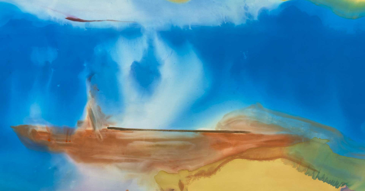Au Guggenheim de Bilbao, une exposition nous plonge dans les toiles joyeuses d'une grande artiste de la peinture abstraite américaine