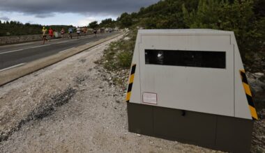 le radar chantier de la Gineste déplacé, il flashe à la sortie de Marseille