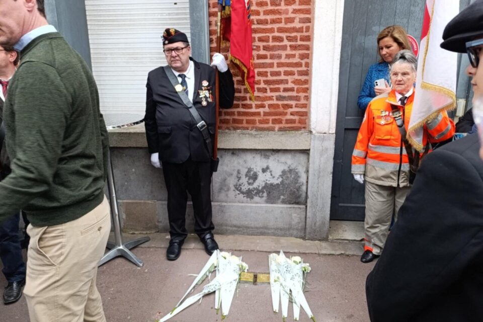pavés stolpersteine roubaix résistants