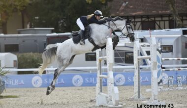 Saint-Just-Malmont : la jeune cavalière Marine Segura vice-championne de France en saut d'obstacles