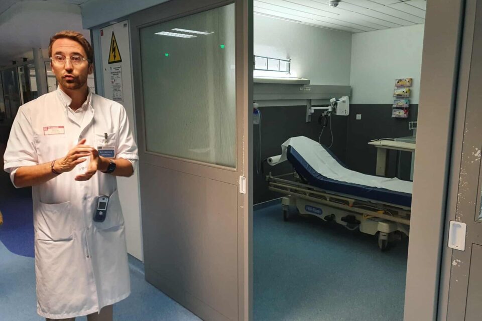 Thomas Mesnier est le chef de pôle des urgences du CHU de Bordeaux.