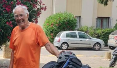 Un retraité de 82 ans fait 1500 km de vélo pour rejoindre sa sœur à Marseille