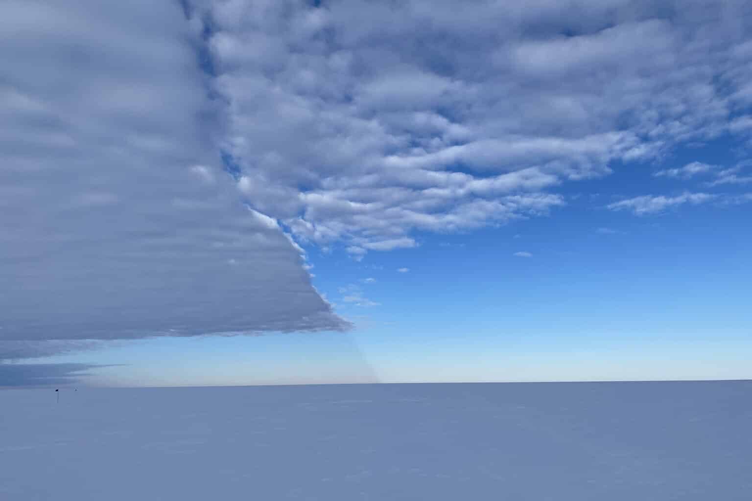 Antarctique rivières atmosphériques