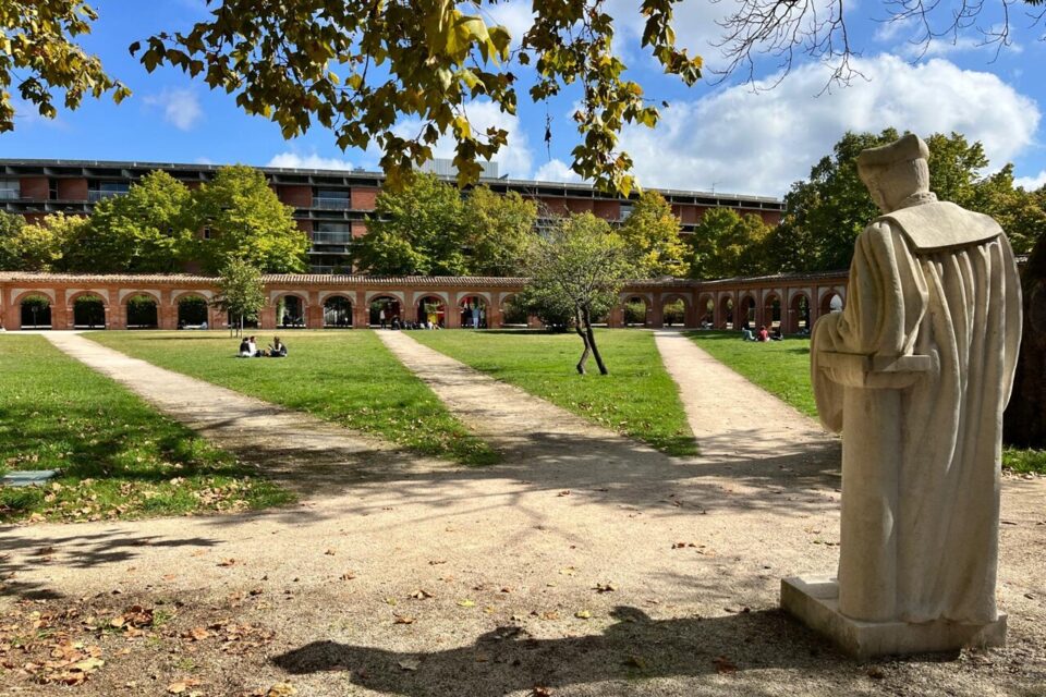 Le cloître de l'Université de Toulouse Capitole sera également ouvert, selon les projets de la fac.