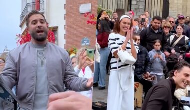 "Oh mon Dieu !", Kendji surprend l’ex Miss France, Diane Leyre