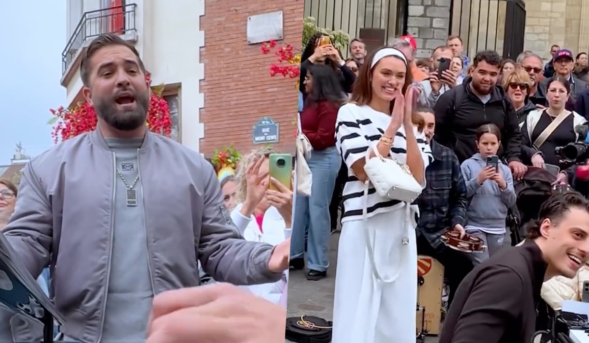 "Oh mon Dieu !", Kendji surprend l’ex Miss France, Diane Leyre