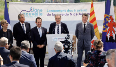 Top départ pour la future gare de l'aéroport de Nice - Région Sud