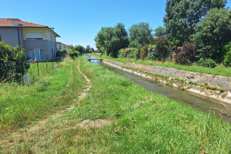 De l'autre côté de la route de Tournefeuille, aucun aménagement pour le moment.