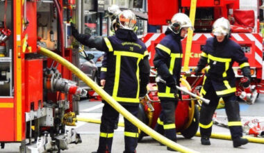 Les pompiers mobilisés pour un incendie dans un appartement près de Rouen