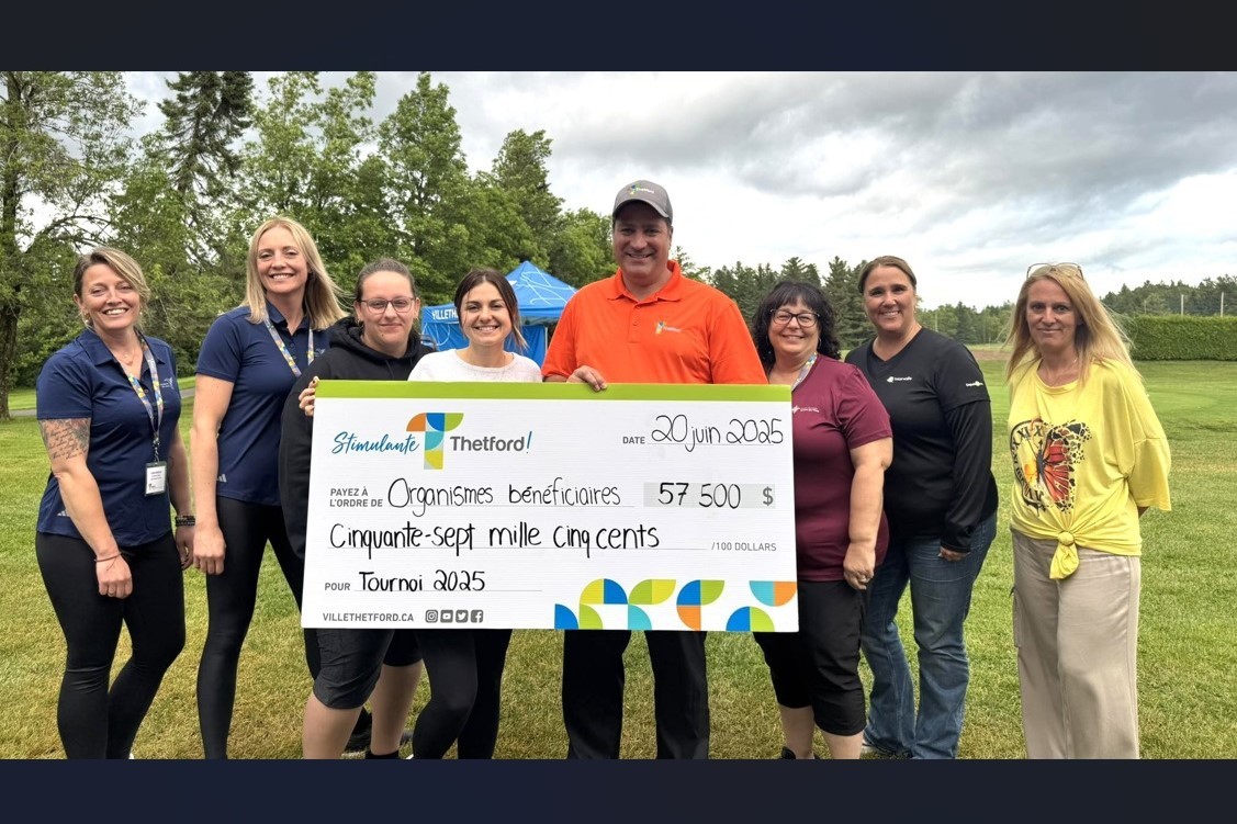 Édition record pour le tournoi de golf de la Ville de Thetford