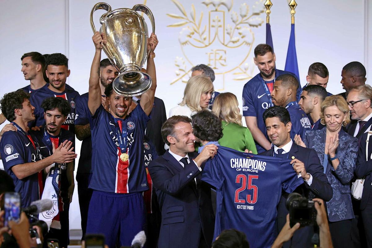 Macron encense le PSG et condamne les violences « inacceptables »