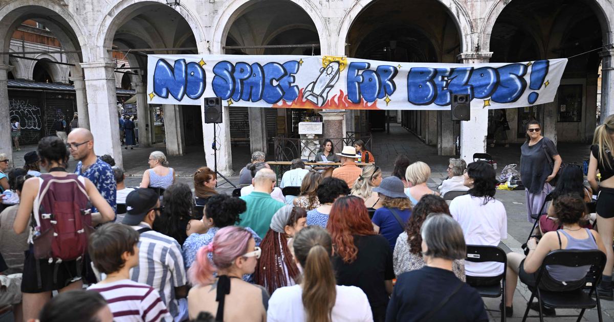 À Venise, la résistance contre le mariage du “Roi-Soleil” Jeff Bezos s’organise