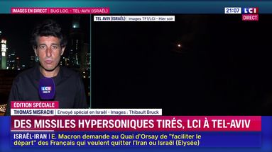 Des missiles hypersoniques tirés, LCI à Tel-Aviv