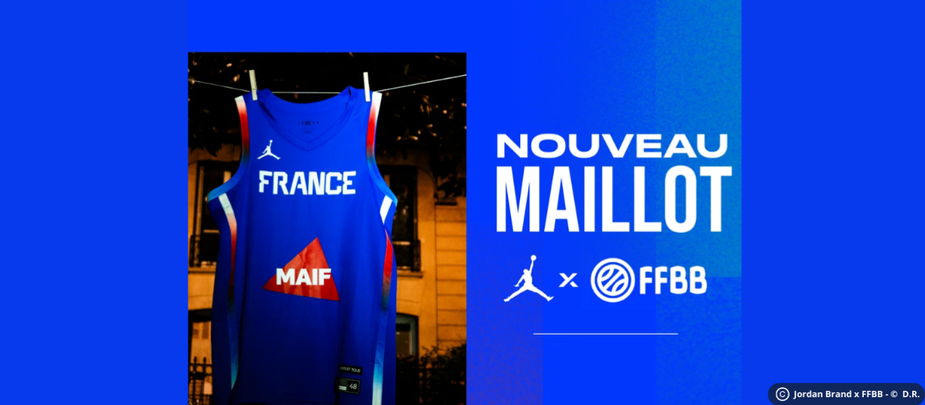 Jordan Brand prolonge pour un contrat comme équipementier de la FFBB