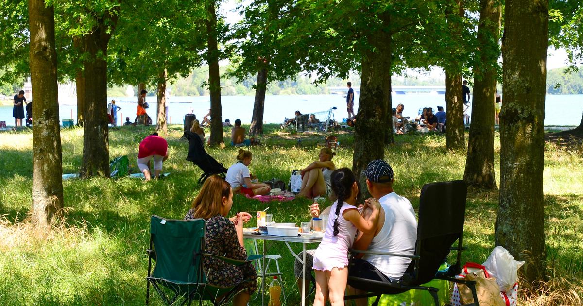 sur la plage du lac, les espaces verts pollués aux métaux lourds inquiètent les riverains