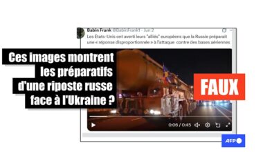Non, ces images ne montrent pas les préparatifs d'une récente riposte russe mais d'un défilé militaire en 2024