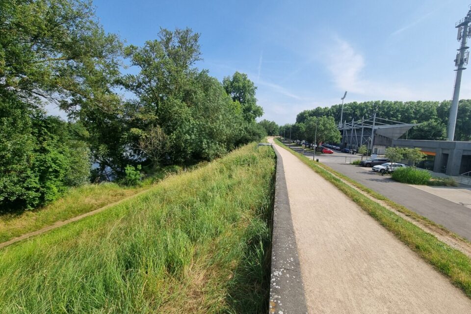 Le stade et l'espace nautique font partie des équipements pouvant recevoir du public situés dans le périmètre de protection des digues blagnacaises.