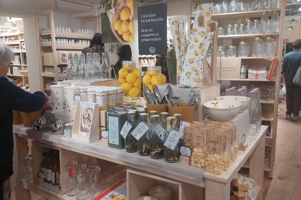La boutique Dille & Kamille de Nantes est la première en France.