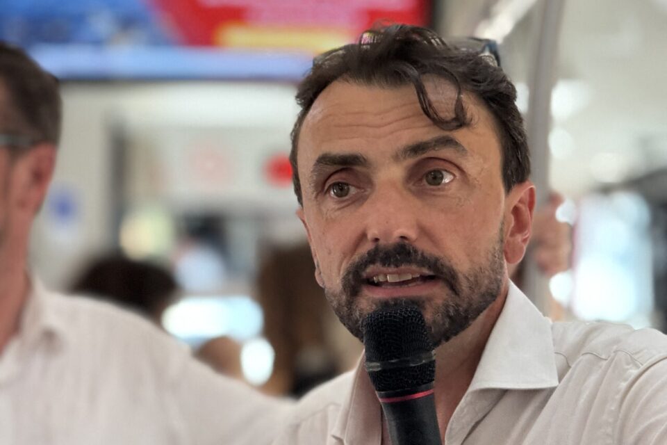 Grégory Doucet, maire de Lyon, samedi 21 juin 2025.