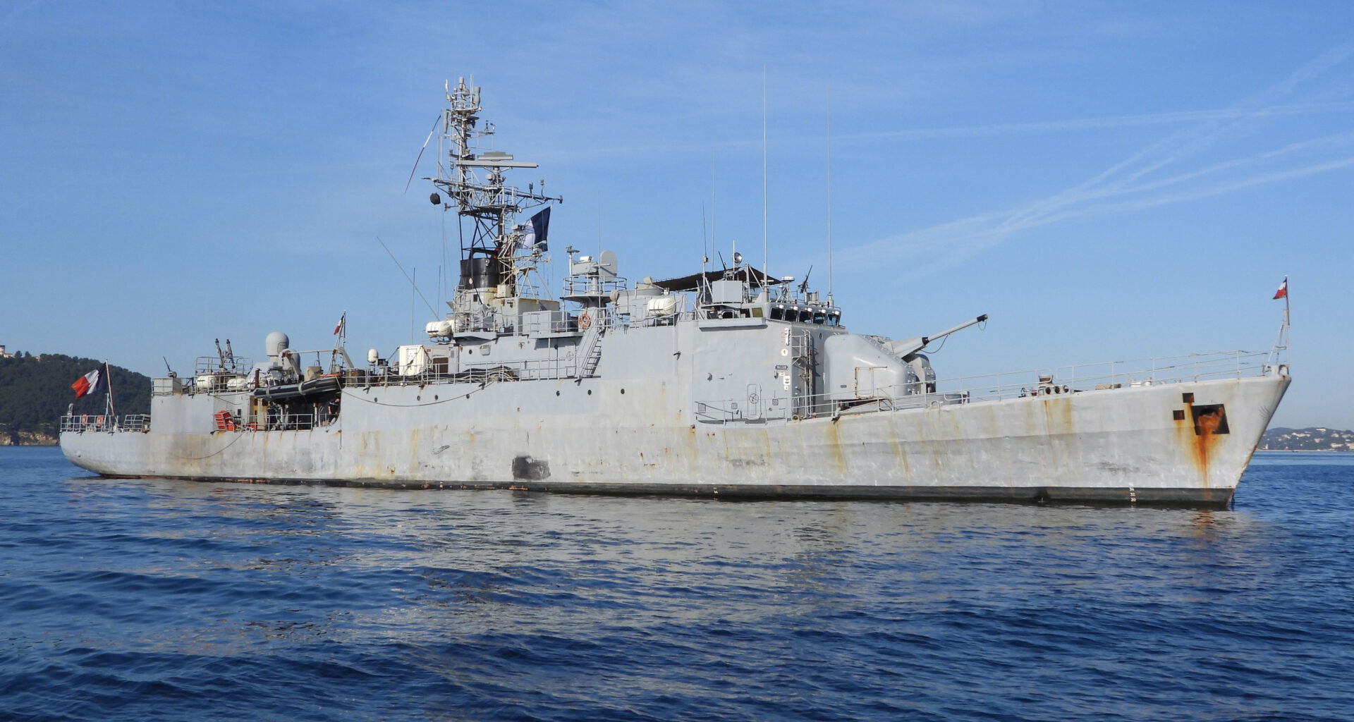 Le Commandant Ducuing rentre à Toulon à l’issue de son ultime mission