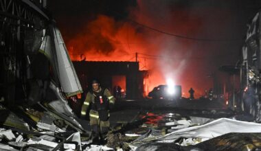 «attaque massive» de drones russes sur Kiev