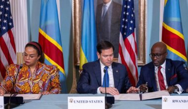 La République démocratique du Congo et le Rwanda signent un accord de paix à Washington