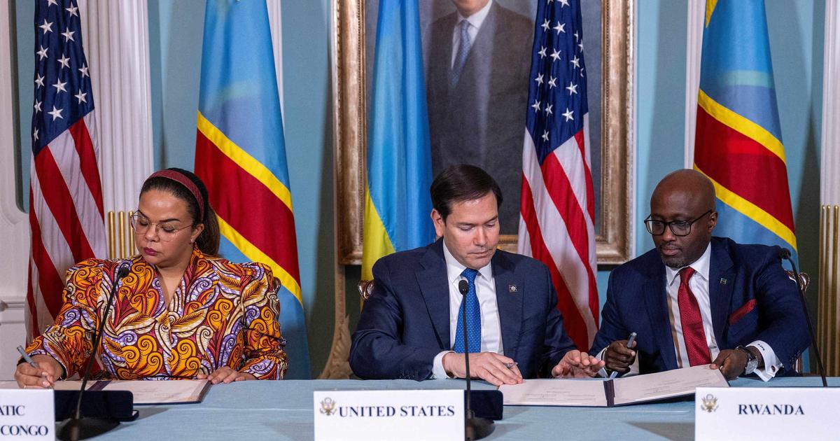La République démocratique du Congo et le Rwanda signent un accord de paix à Washington