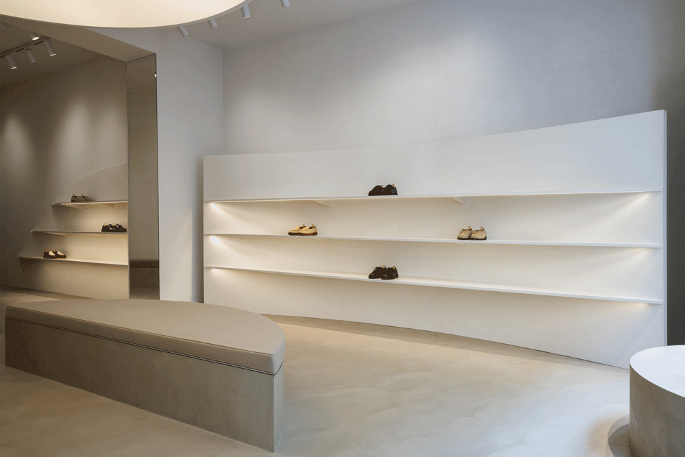A l'intérieur de la boutique Jacques Solovière