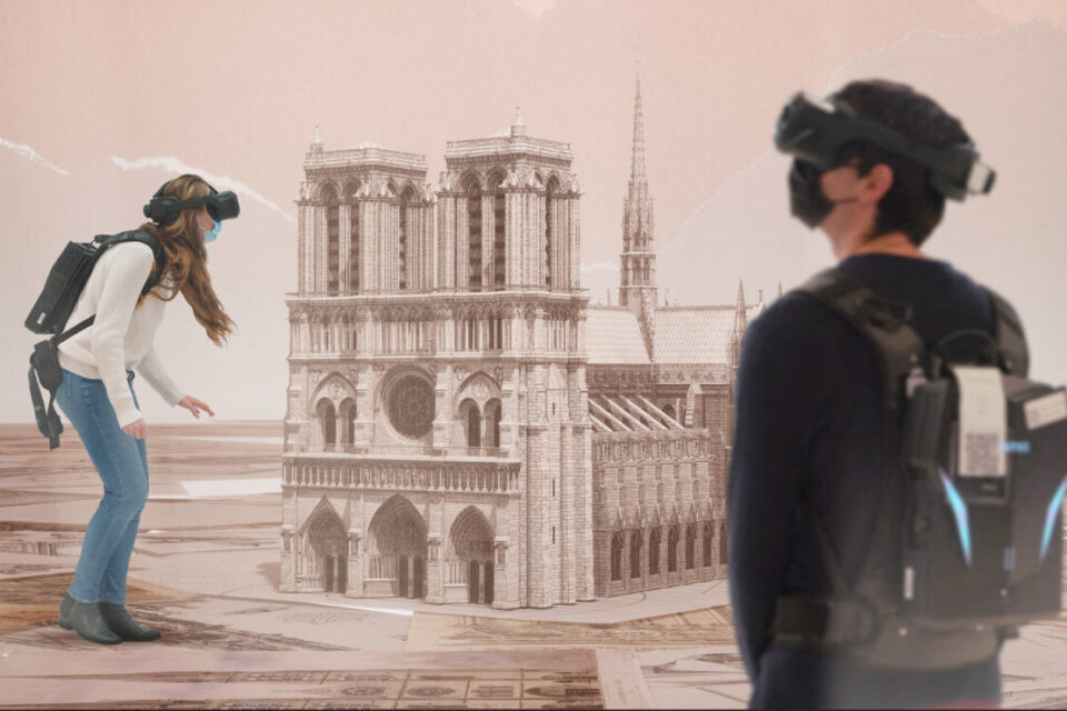 casque VR eternelle notre-dame