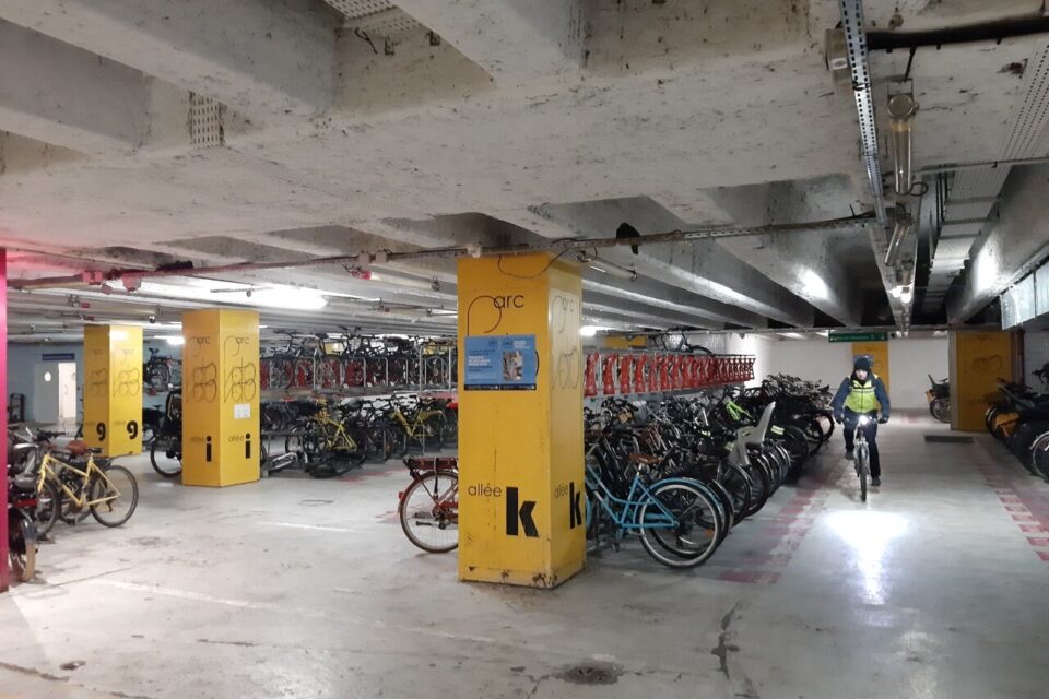 Parking vélos RER Saint-Germain-en-Laye