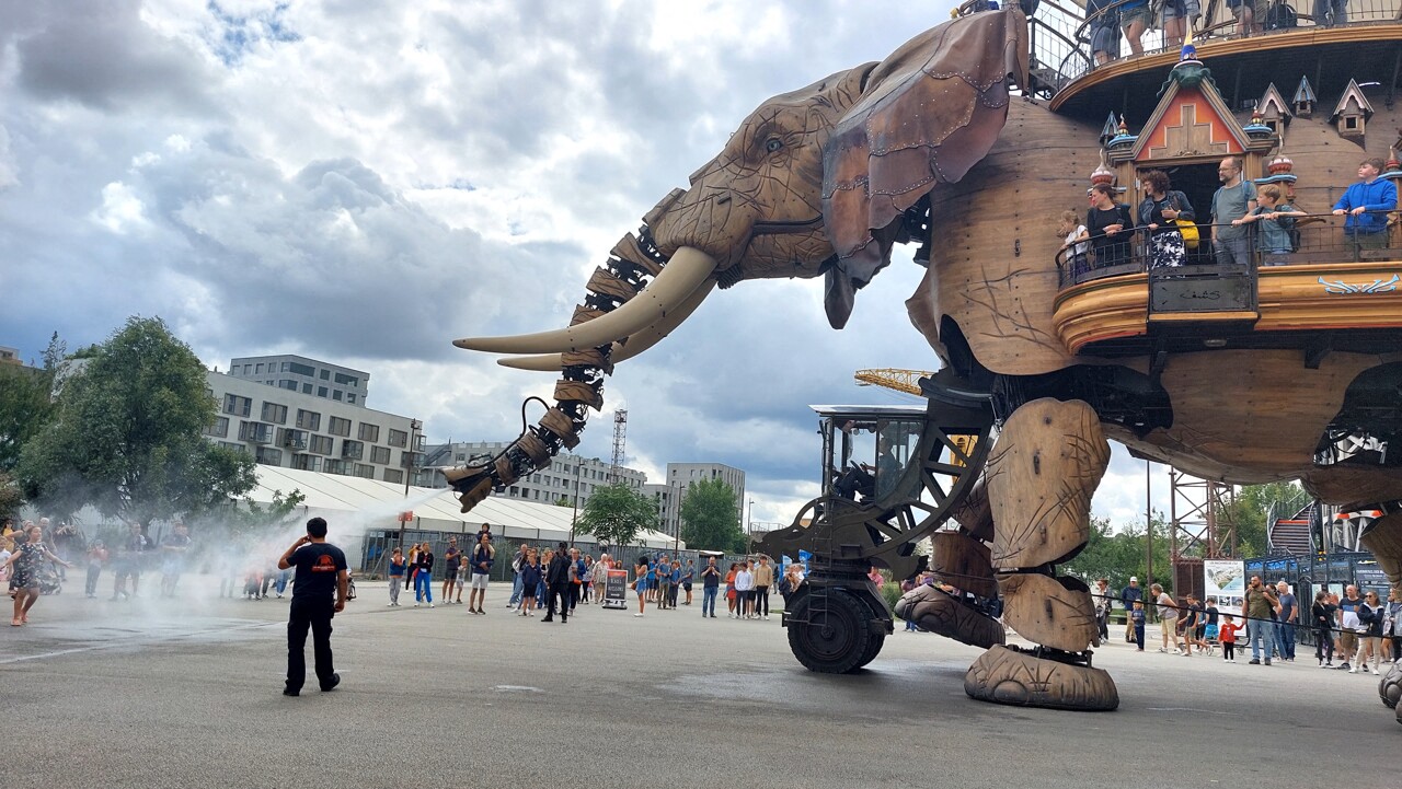le Grand Éléphant de Nantes copié en Chine