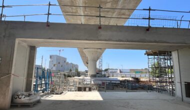 IMAGES. On peut déjà voir à quoi ressemblera la première station aérienne de la ligne C du métro de Toulouse