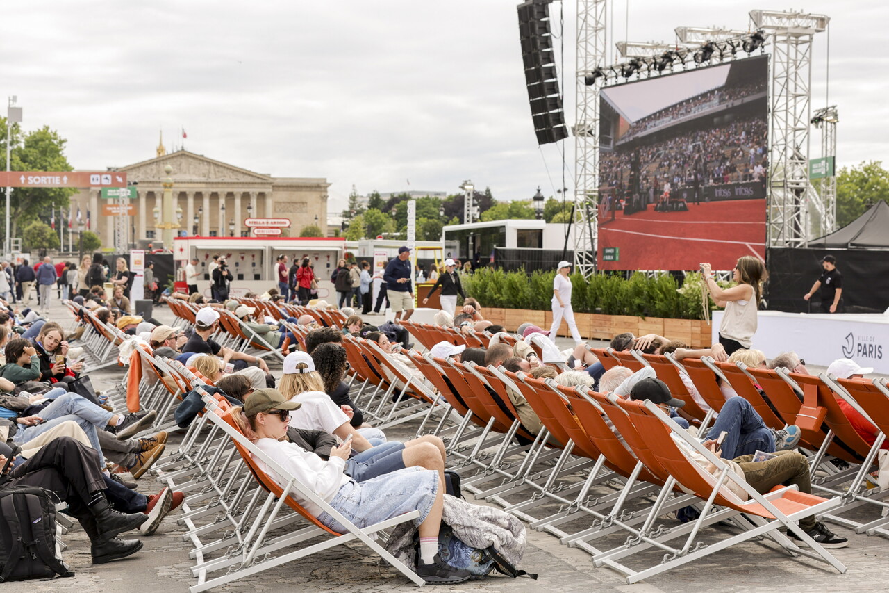 comment voir le match sur écran géant dans la fan zone à Paris