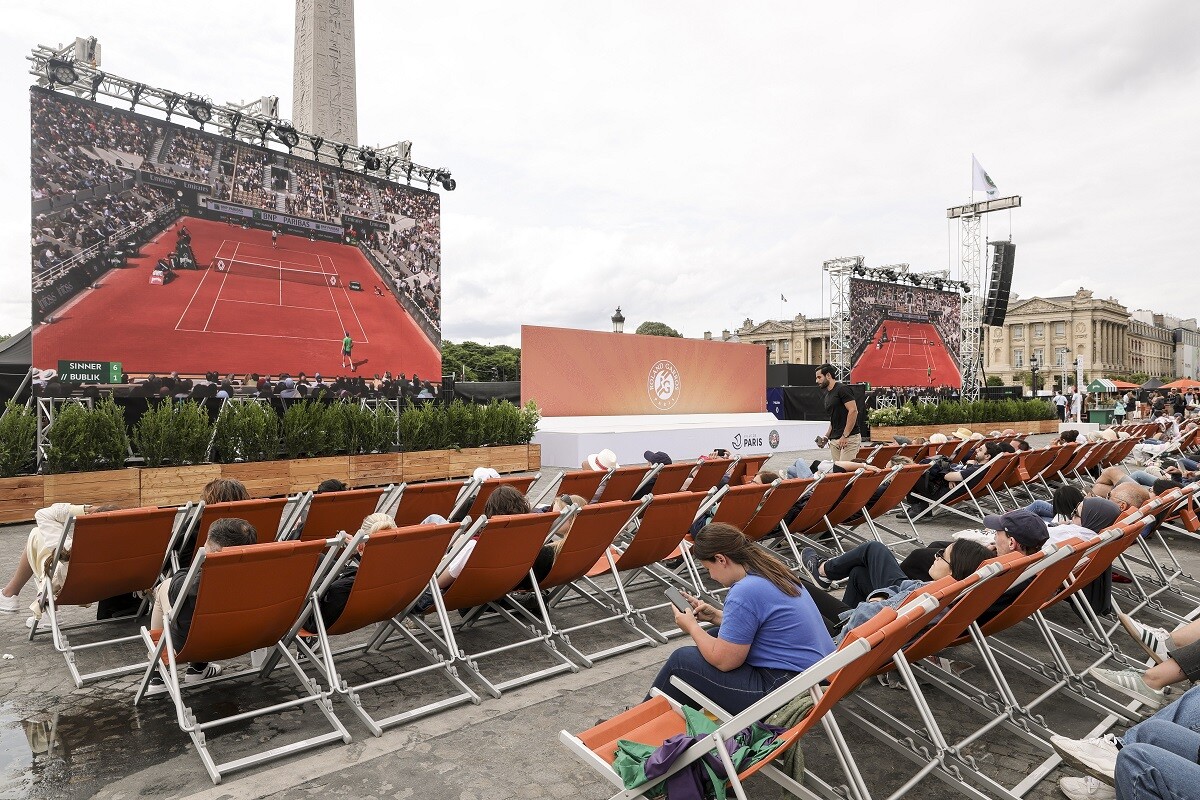 la fan zone de la Concorde fait le plein pour sa première année