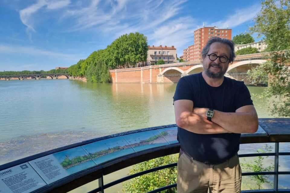 L'écluse d'Eric rouvre à Toulouse au bout de l'île du Ramier, à proximité de l'écluse Saint-Michel, en bord de Garonne.