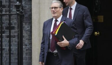 Le premier ministre britannique Keir Starmer en visite à Ottawa avant le G7