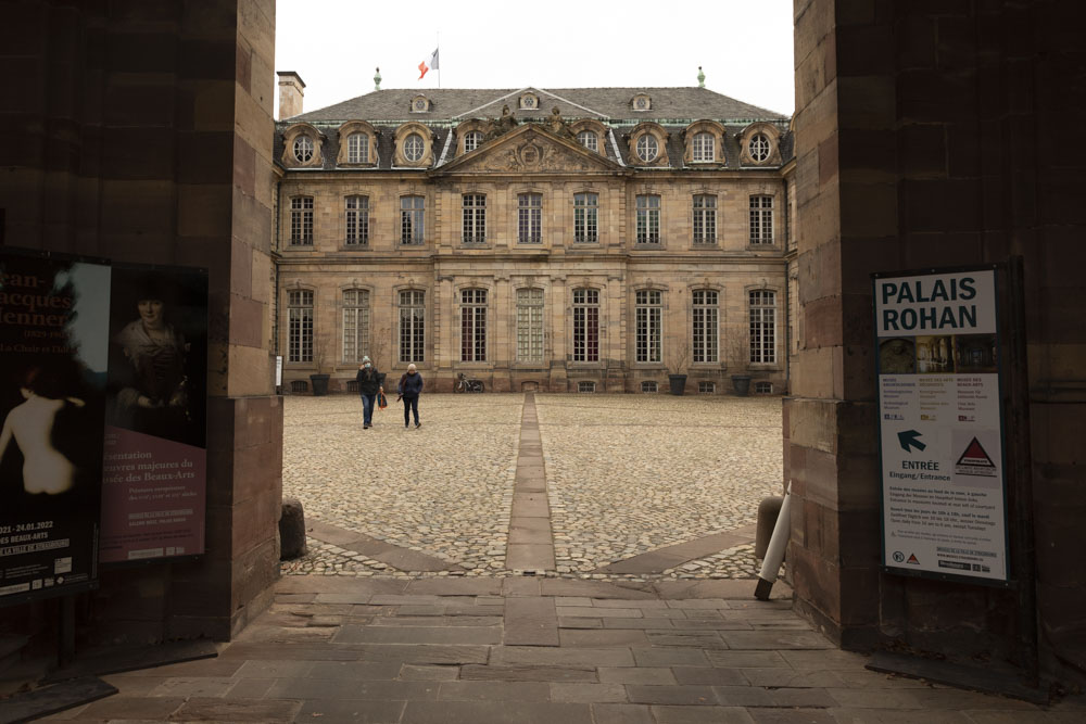 musée rohan cour extérieure