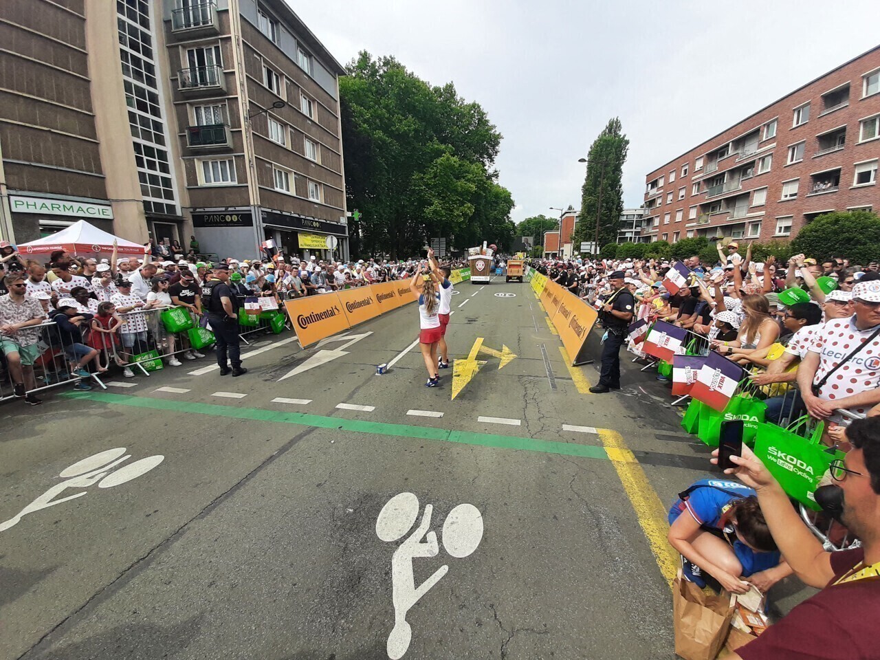 voici les rues où passeront les coureurs samedi 5 juillet