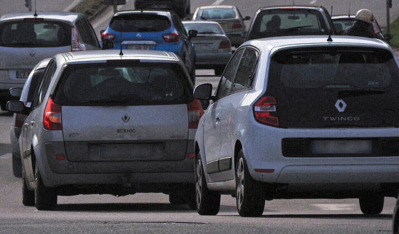 De gros bouchons sur l'A1 puis à Lille après une opération escargot des VTC
