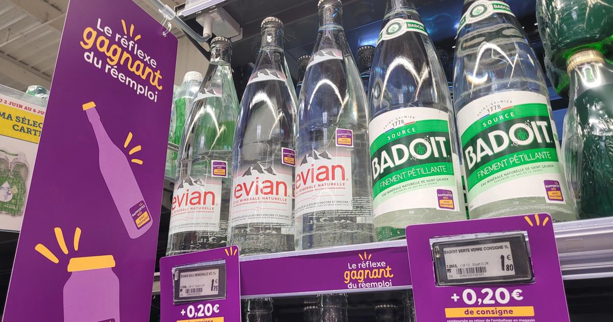 le retour de la consigne du verre dans les supermarchés officiellement lancé