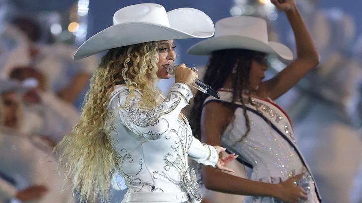 Beyoncé, ici au mois de décembre 2024, lors de son concert à Houston.