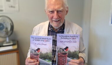 À 84 ans, Malcolm Fearnside sort son troisième livre jeunesse