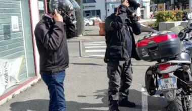 Des balades à moto pédagogiques pour les élus